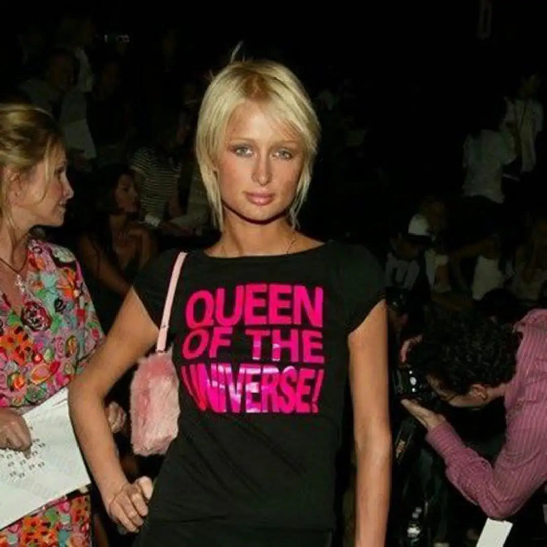 Harajuku women T-shirt Short Sleeve Y2K Fashion Letter Print Cute Baby Tees E-girls Slim Crop Tops 2000s Streetwear Vintage Y2K