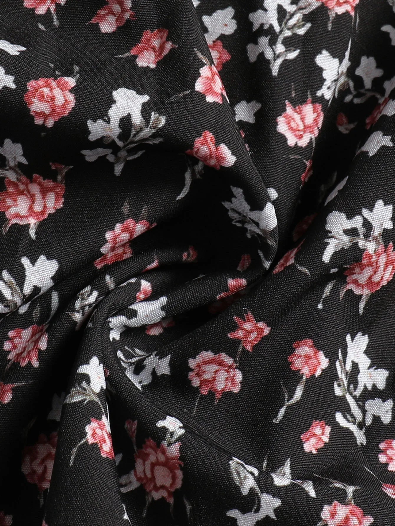 Women's Elastic High Waist Floral Midi Skirt,Vintage Chiffon Flared Long Skirt for Daily Casual Commute Vacation